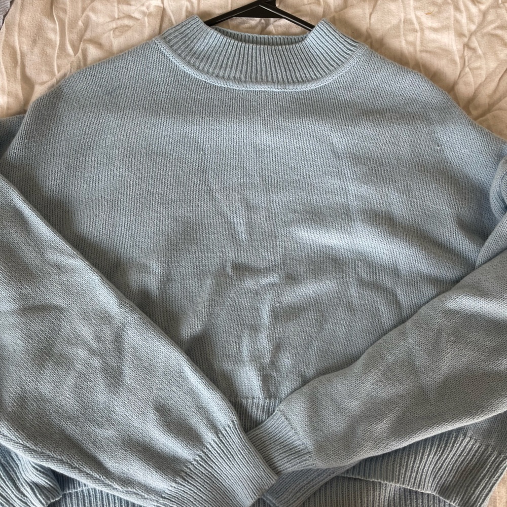Baby blue tops